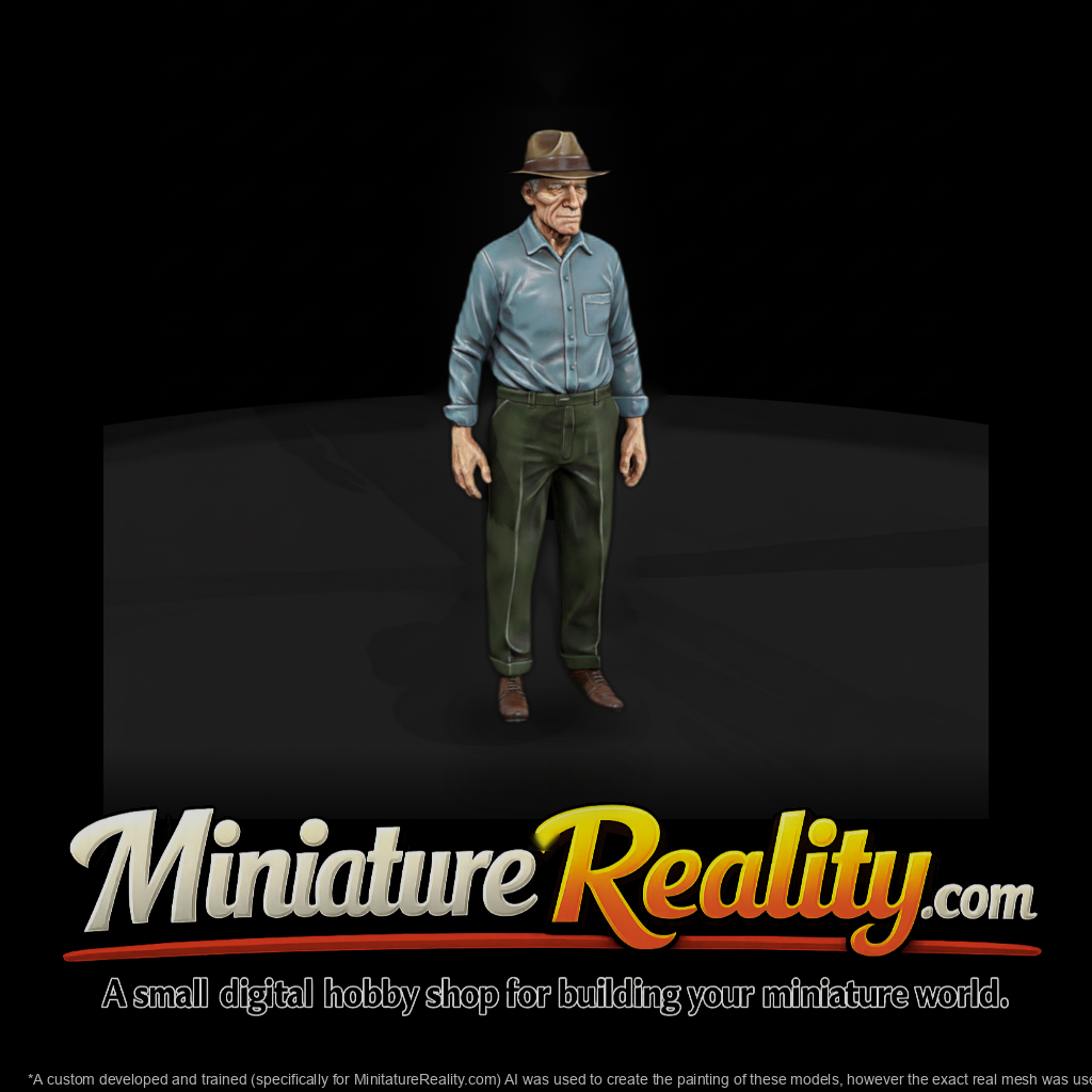 1930s Fisherman — Figure & Model Railroads