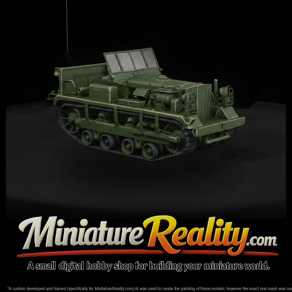 20260612 Green Military Half Track 204937070C