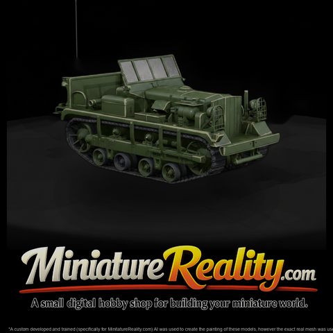 20260612 Green Military Half Track 204937070C