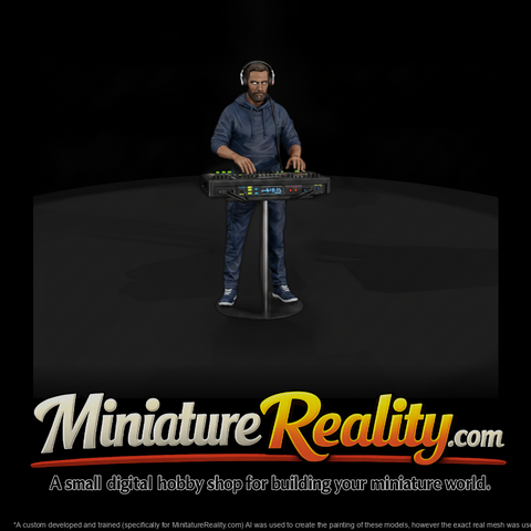 Audio Engineer at the Mixing Desk