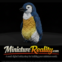 Young Emperor Penguin Standing — thumbnail 1