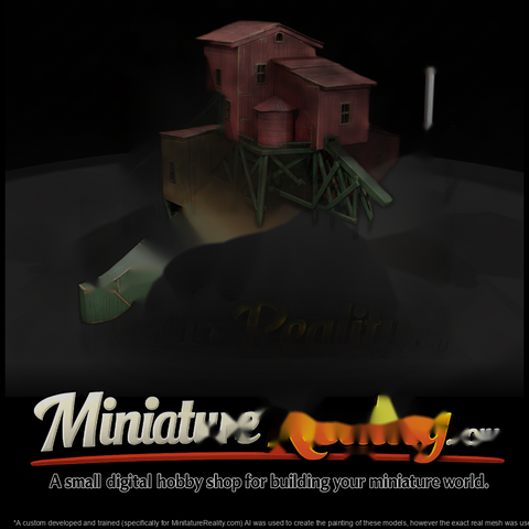 20260612 Model Wooden Mining Mill Ecb8Ce200A