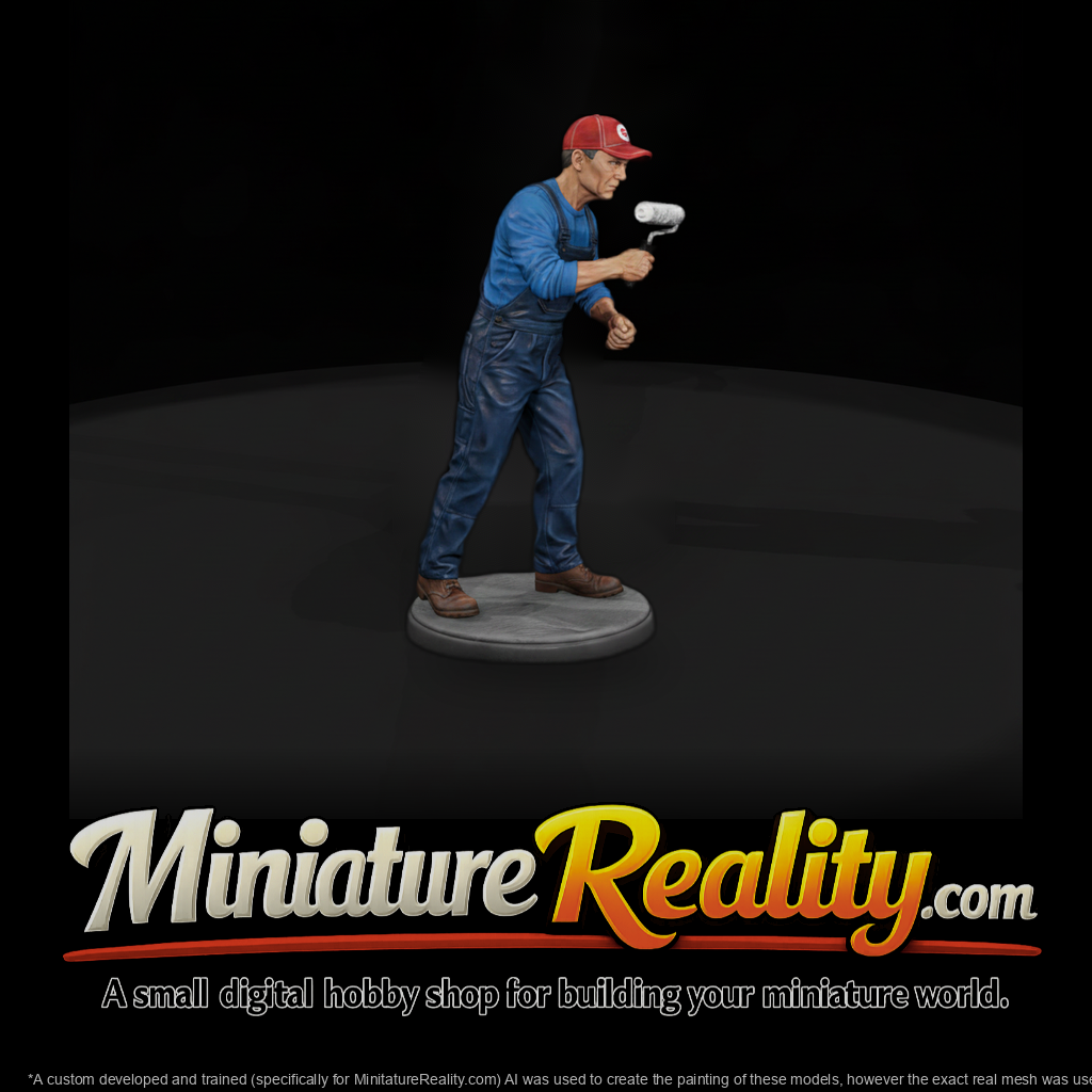 House Painter with Roller