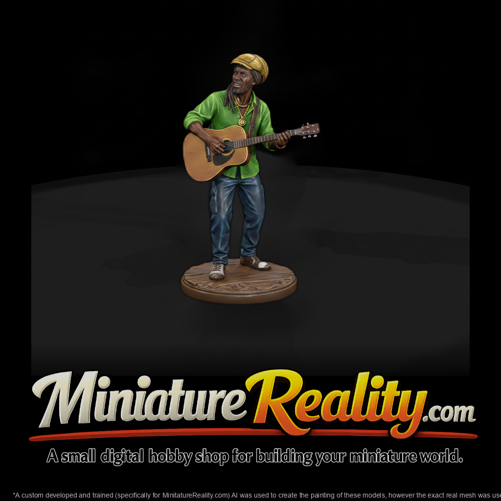 Poparc 0133 Reggae Beach Singer