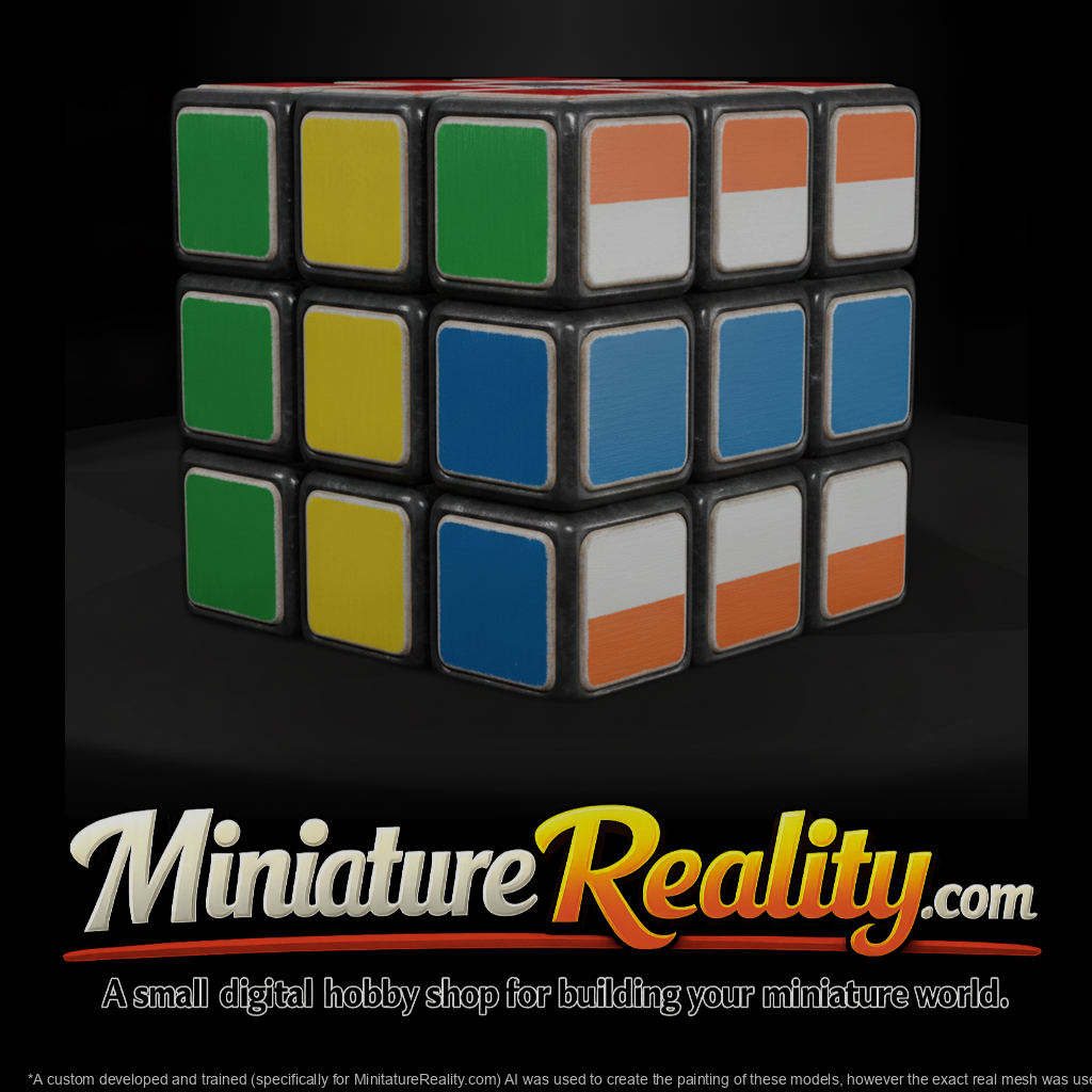 Mr Toyprops 100 001 061 Color Puzzle Cube