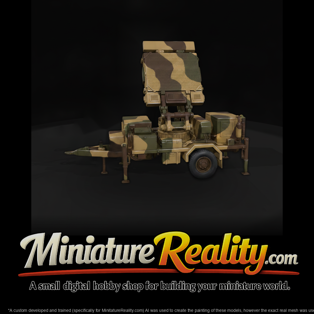 Mil 268 Modern Desert Counter Battery Radar
