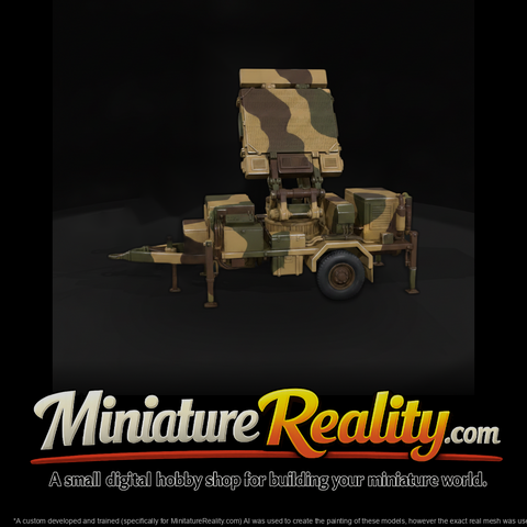 Mil 268 Modern Desert Counter Battery Radar