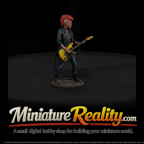 Bnd 114 Punk Band Electric Guitar