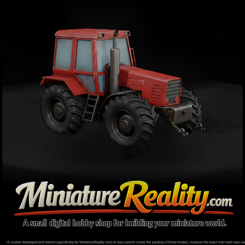 20260612 Red Heavy Duty Tractor 958208738C