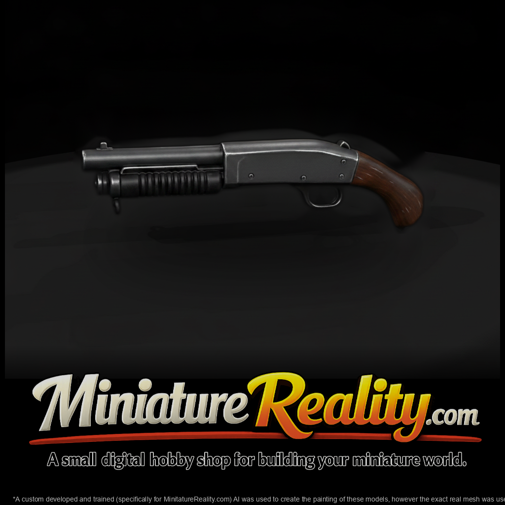 Compact Pump-Action Shotgun