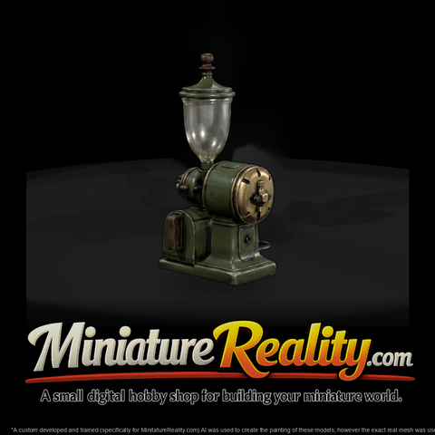 Vintage Industrial Coffee Grinder