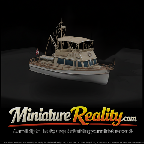 20260612 White Trawler Style Yacht 053Ccca309