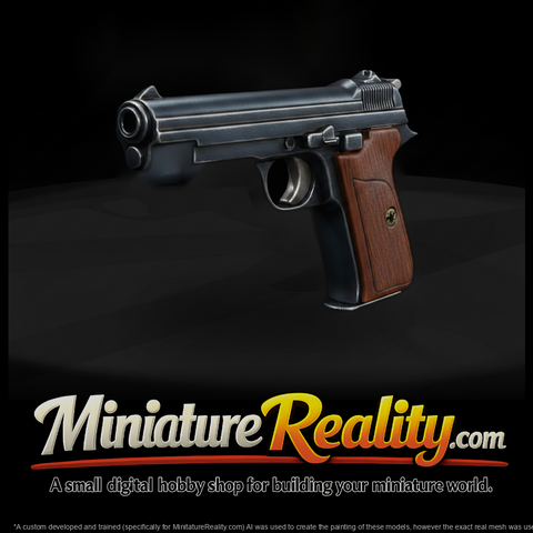 Classic Blued Service Pistol