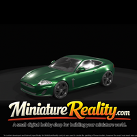 Jaguar XKR Coupe (2012) miniature, three-quarter view — thumbnail 3
