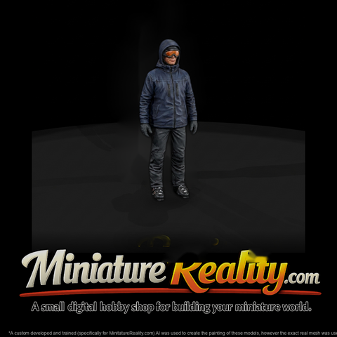 Downhill Skiers Skier 6