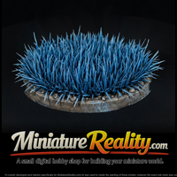 Stylized Blue Grass Tuft — thumbnail 1