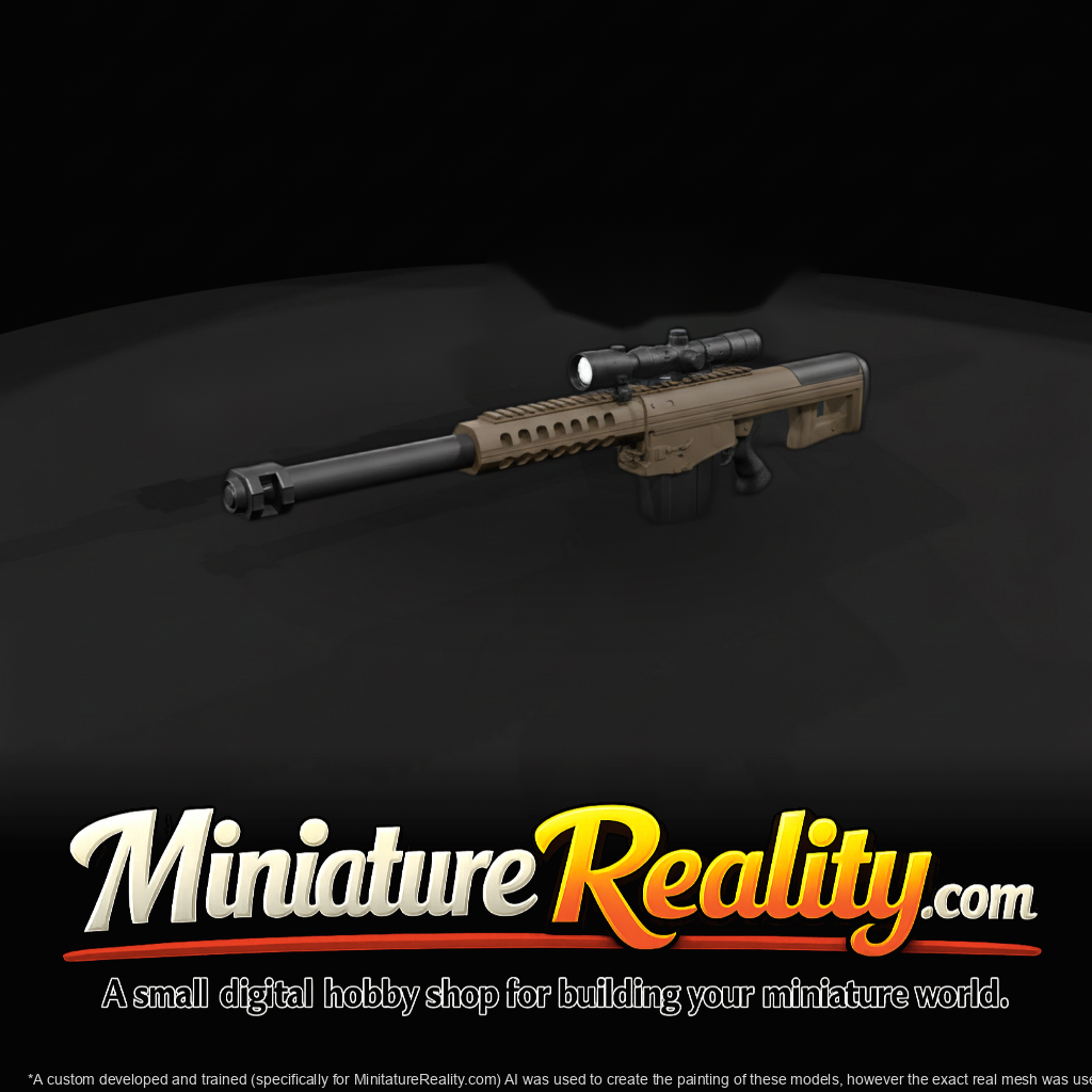Barrett M82A1 .50 Cal Sniper Rifle Replica