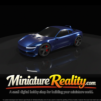 Fisker Ronin (2026) miniature, three-quarter view — thumbnail 3