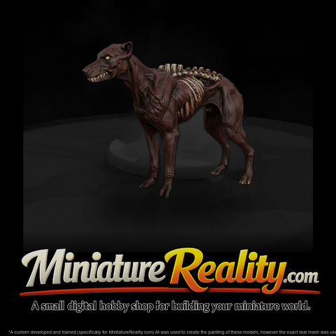 Marrow-Spine Undead Hound