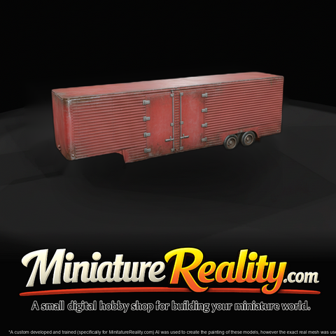 Vintage Moving Trailer