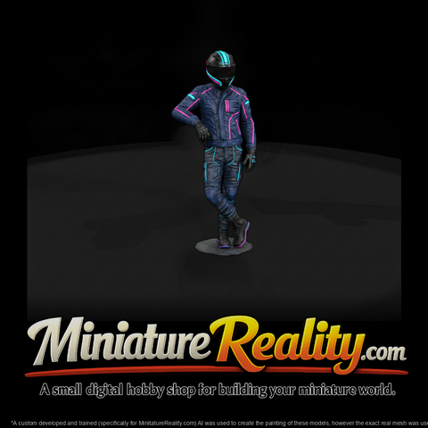 Poparc 0088 Neon Street Racer Alternate Pose