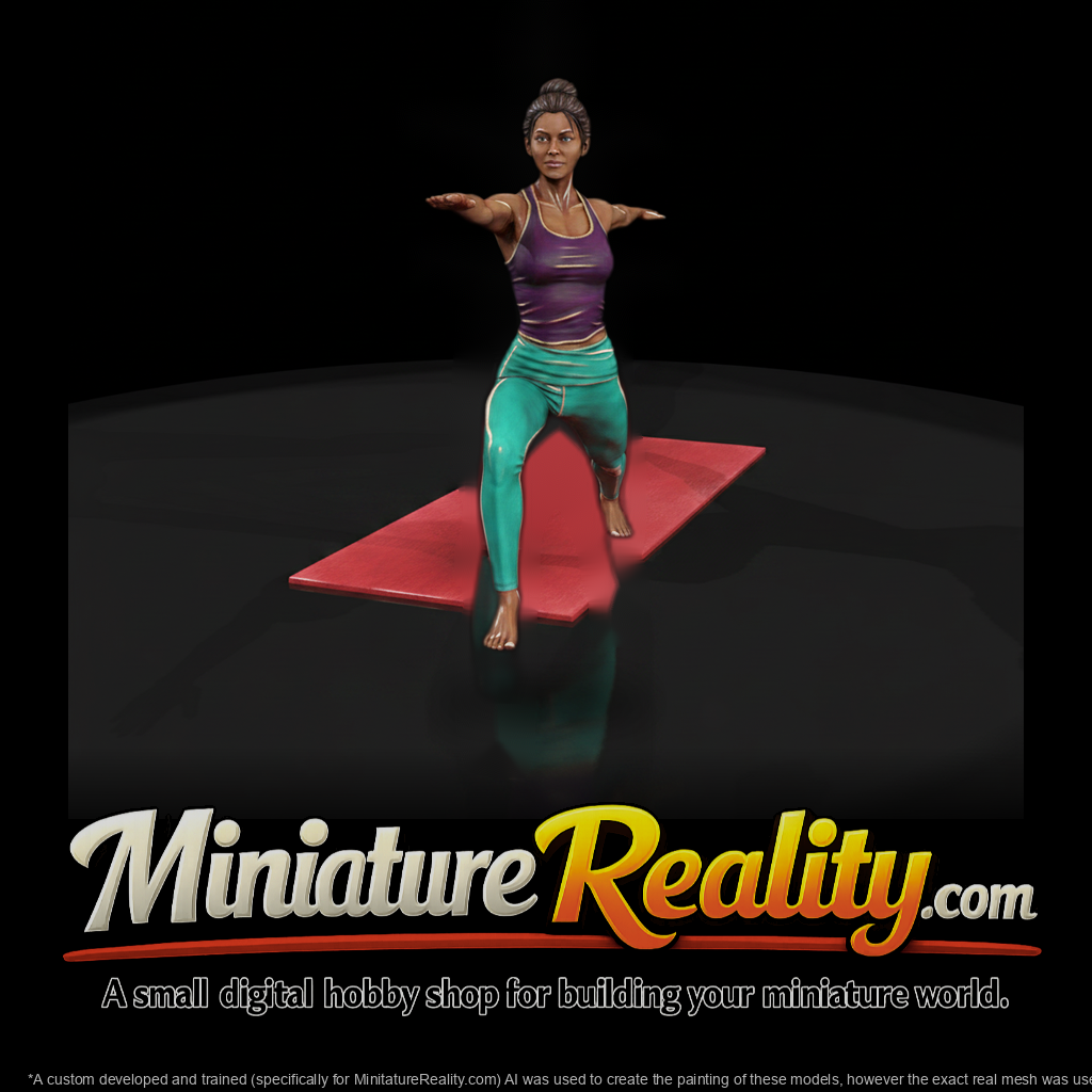 0088 Sports Yoga Warrior