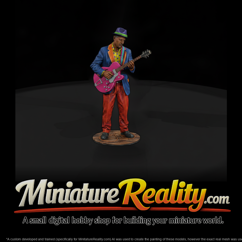 Poparc 0123 Blues Club Guitarist