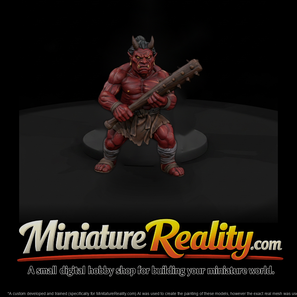 Myth 0455 Mythology Oni Miniature Figure