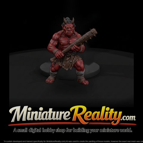 Myth 0455 Mythology Oni Miniature Figure