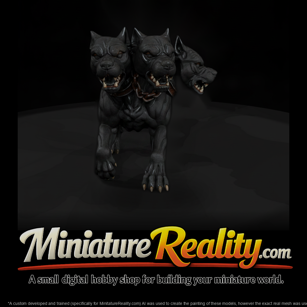 Myth 0290 Mythology Cerberus Miniature Figure