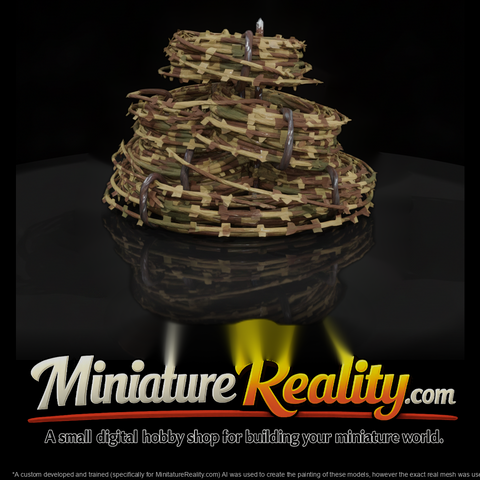 Mil 278 Modern Desert Razor Wire Rolls