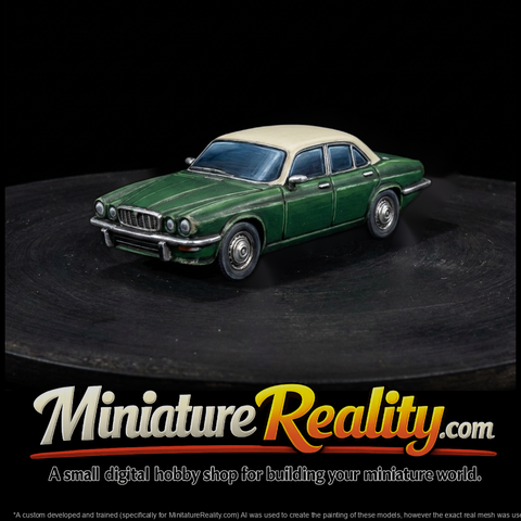 Classic 1950s Luxury Sedan