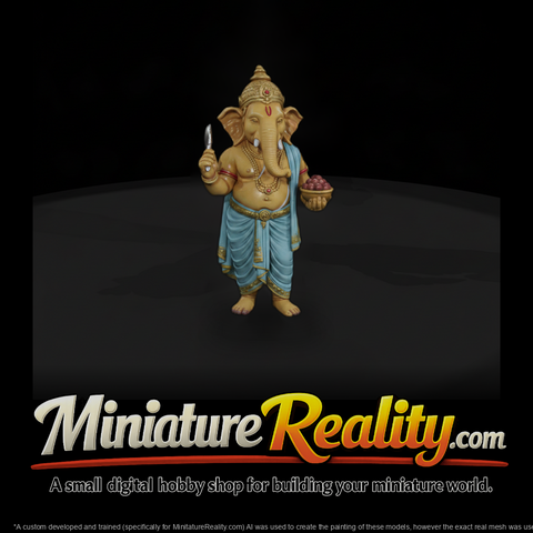 Myth 0439 Mythology Ganesha Miniature Figure