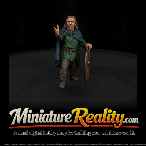 Hist 0044 Historical Vercingetorix Miniature Figur