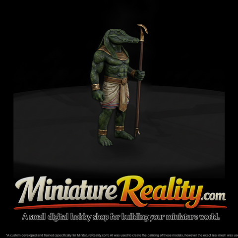 Myth 0350 Mythology Sobek Miniature Figure