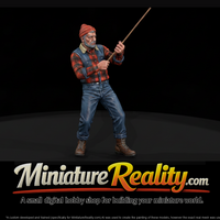 Logging Camp Signalman Pulling a Wire — thumbnail 1