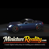 Cadillac XLR (2009) miniature, three-quarter view — thumbnail 3