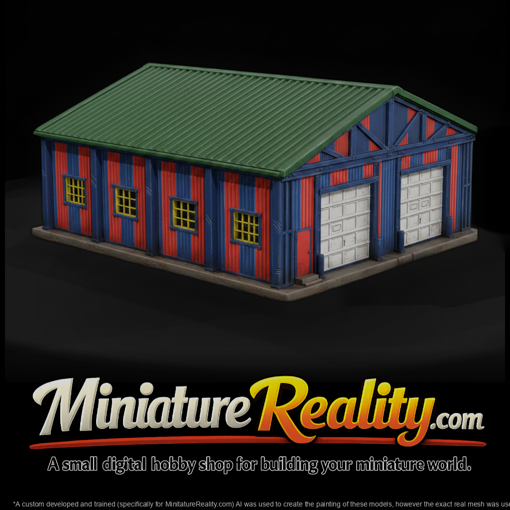 Mil 033 1980S Cold War Butler Steel Warehouse