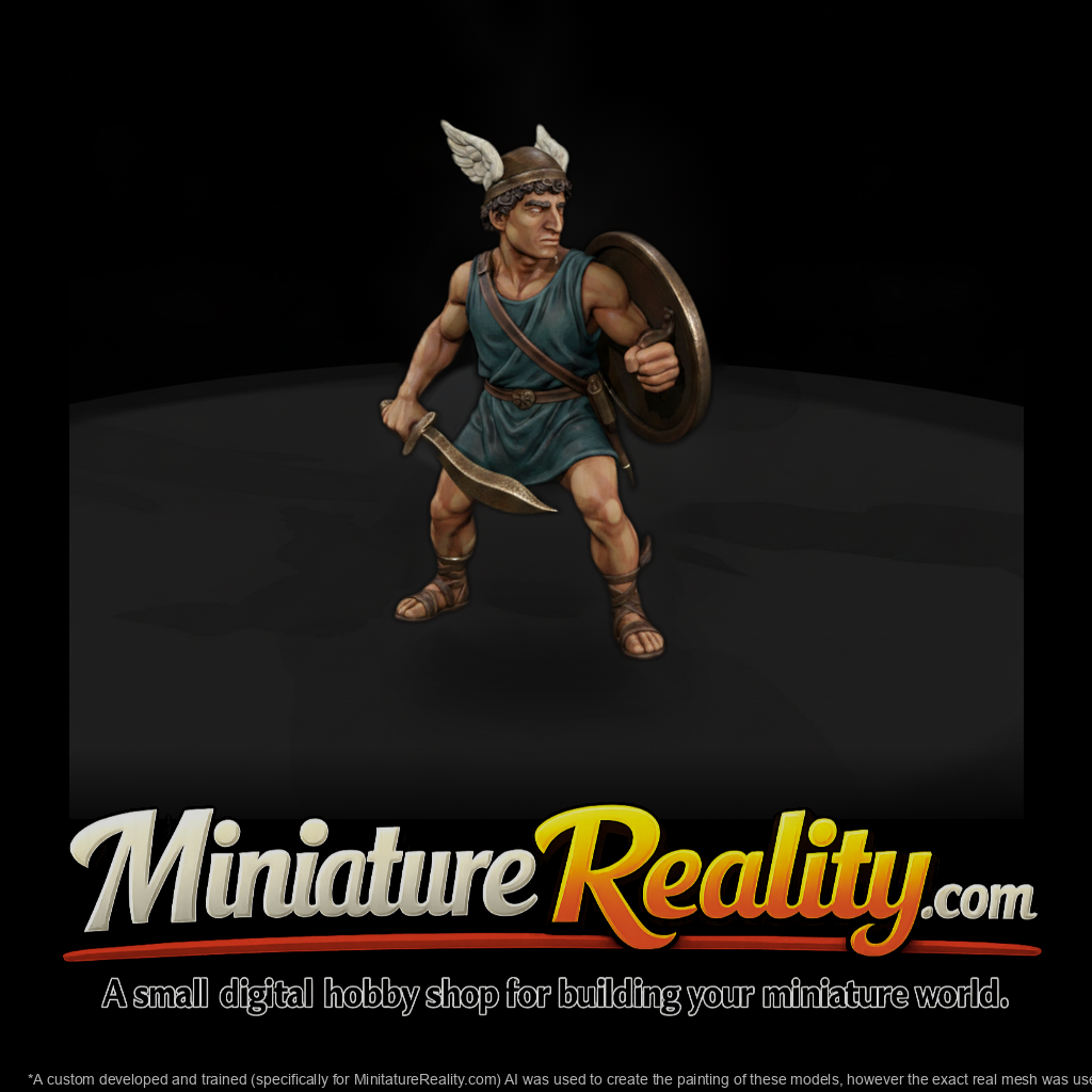 Myth 0267 Mythology Perseus Miniature Figure