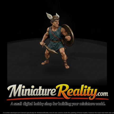 Myth 0267 Mythology Perseus Miniature Figure