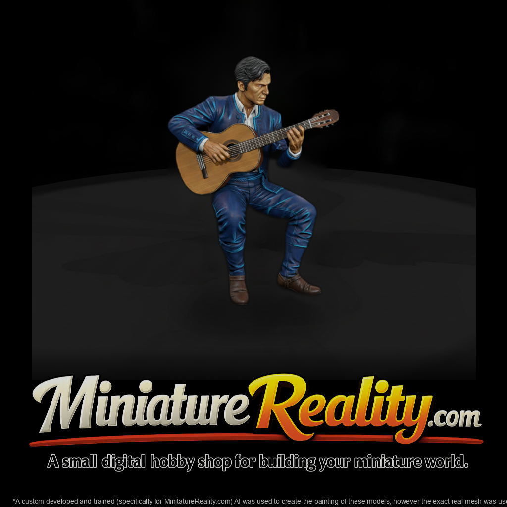 Poparc 0145 Flamenco Guitarist