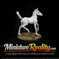 Foal miniature, three-quarter view — thumbnail 2