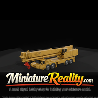 Kato NK‑750 Jumbo 75t Crane miniature, three-quarter view — thumbnail 3