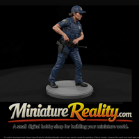 Police Officer Advancing with Carbine — thumbnail 1