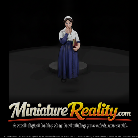 Hist 0155 Historical Mary Wollstonecraft Miniature