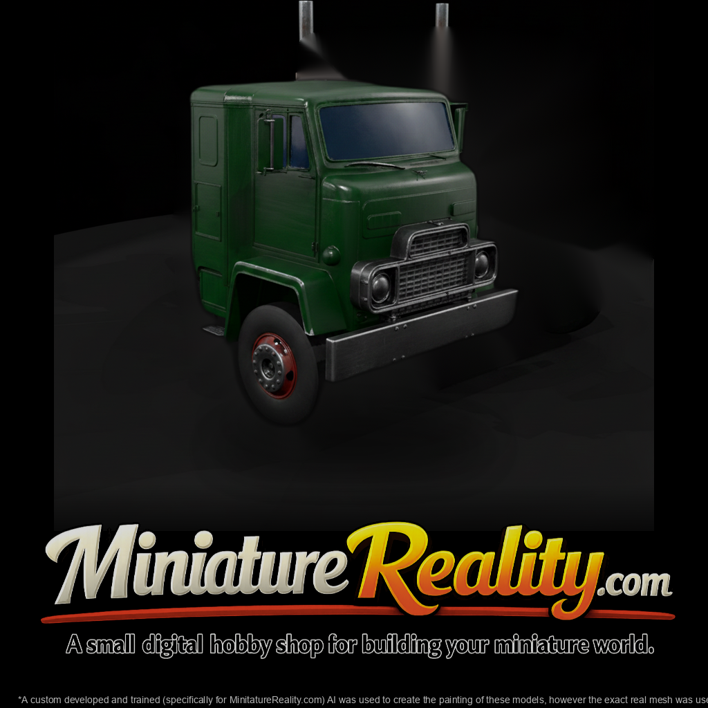 Vintage Cab Over Truck