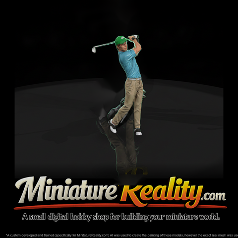 Poparc 0294 Golf Fairway Driver Alternate Pose