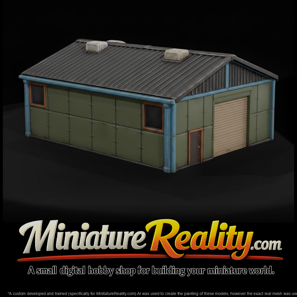 Mil 203 1980S Cold War Butler Steel Warehouse