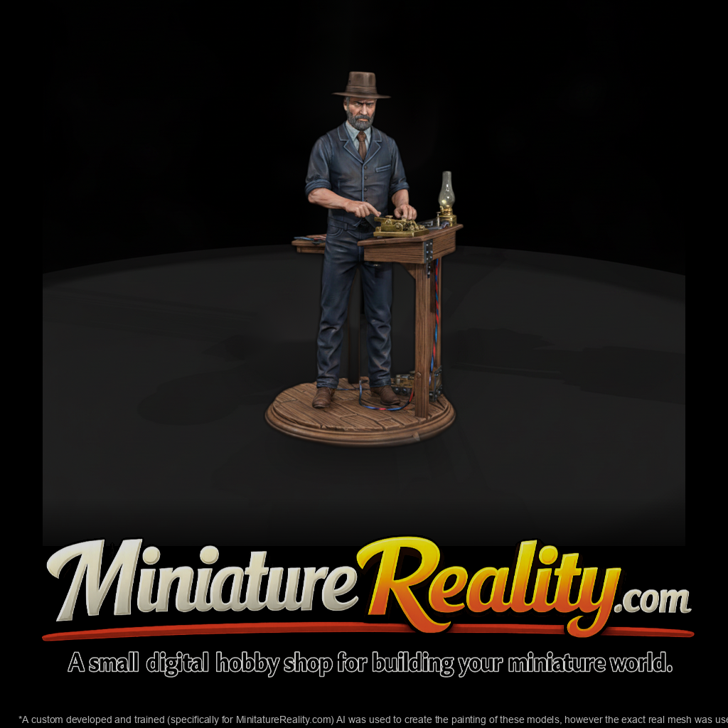 Old West Telegraph Operator
