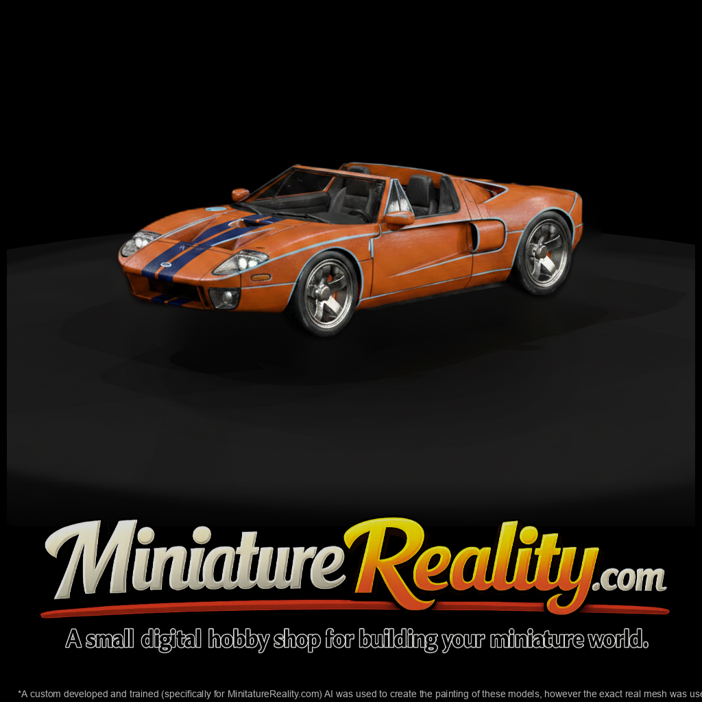 Gt Style Convertible Sports Car